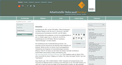Desktop Screenshot of holocaustliteratur.de
